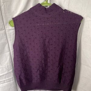 Salvatore Ferragamo dinner tank w/ shoulder zipper